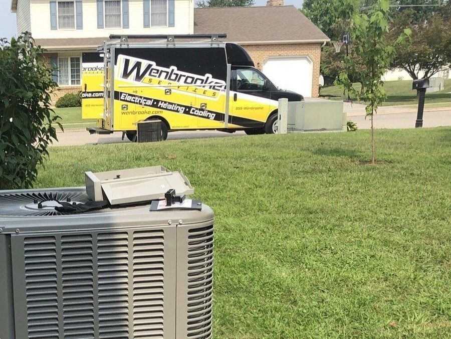Wenbrooke truck sitting in front of home.